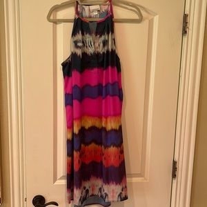 Pink and purple Donna Morgan dress size 14
